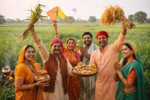 भारतीय फसल उत्सव मकर संक्रांति