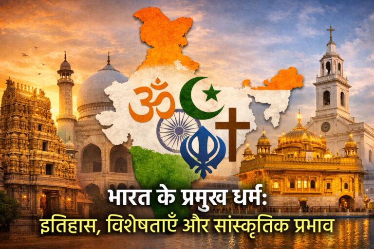 भारतीय धर्म: भारत में विभिन्न धर्मों की धार्मिक विविधता