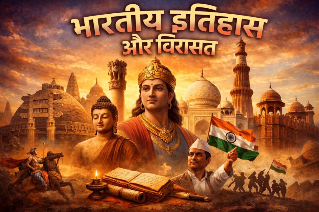 भारतीय इतिहास और विरासत – प्राचीन भारत से आधुनिक काल तक