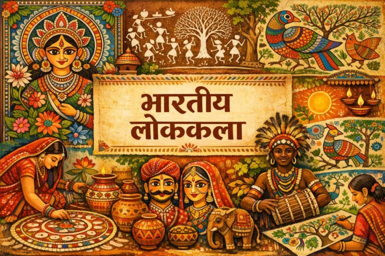 भारतीय लोककला – भारत की परंपरागत और जनजातीय कला