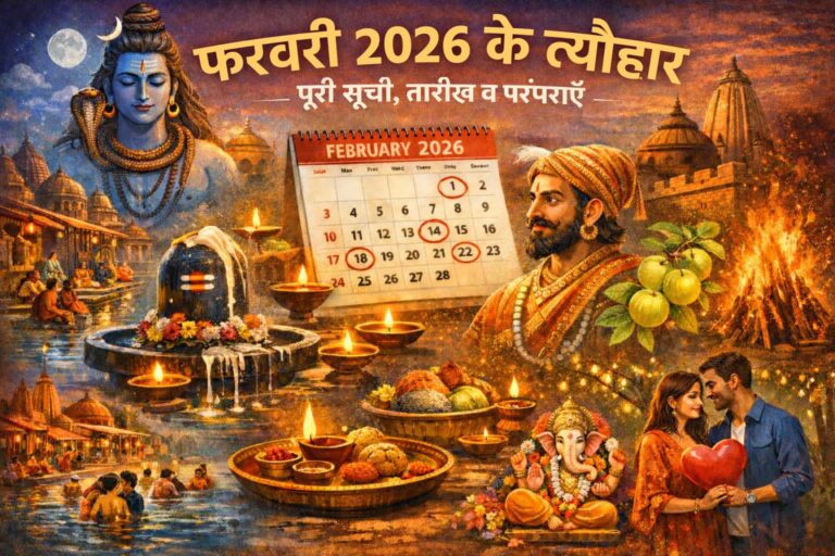 फरवरी 2026 के त्योहार कैलेंडर