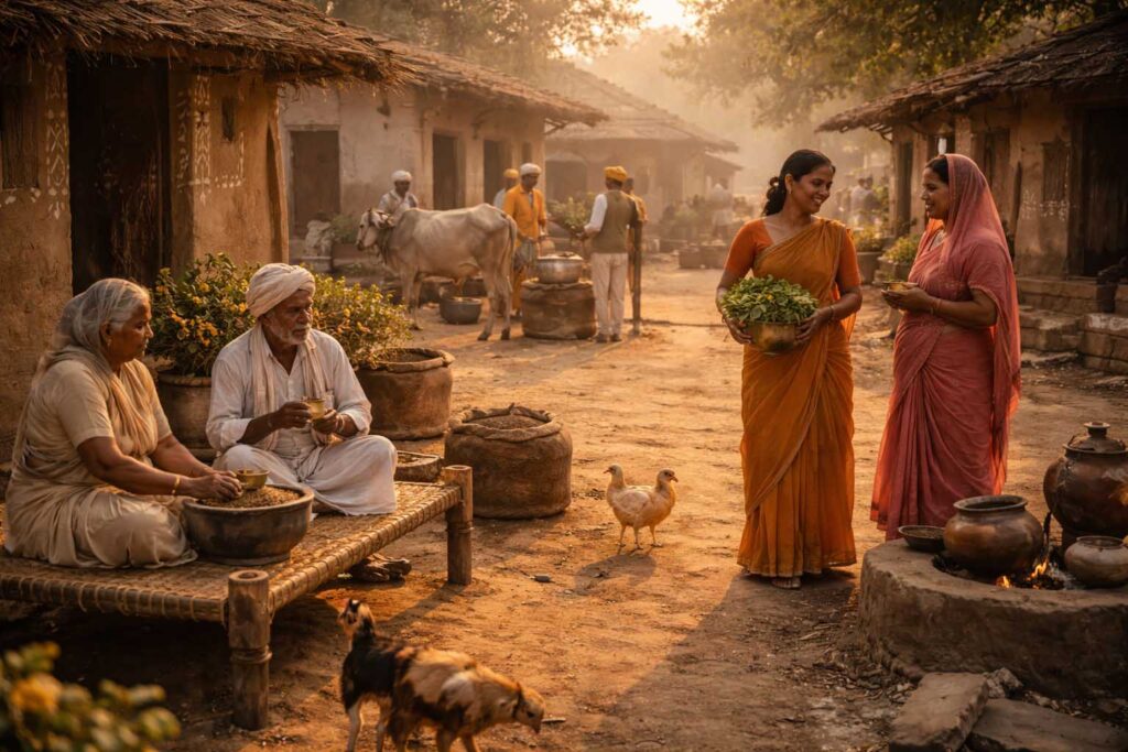 भारतीय ग्रामीण संस्कृति और लोक जीवन