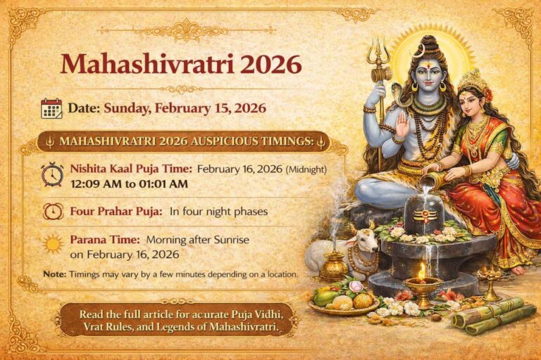 महाशिवरात्रि 2026