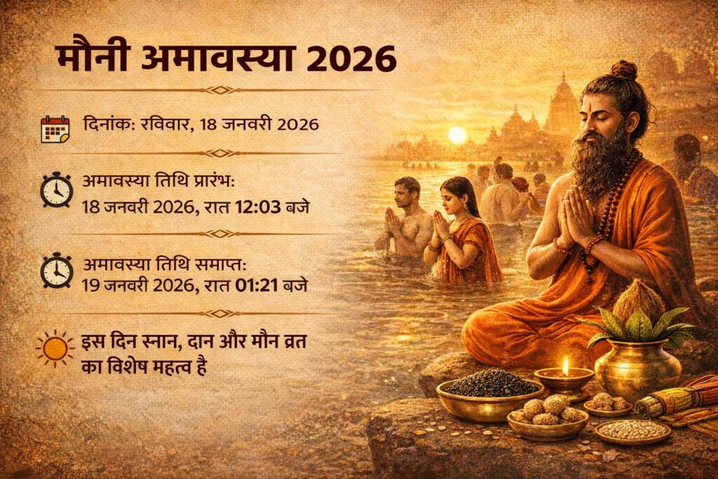 मौनी अमावस्या 2026