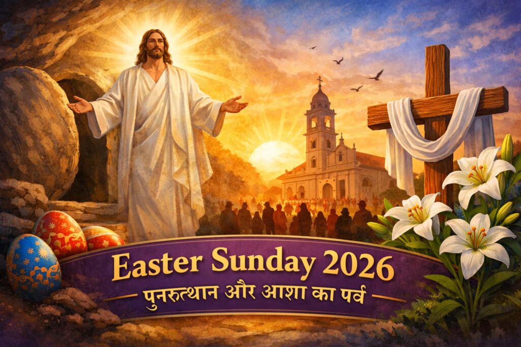 Easter Sunday 2026 पर यीशु मसीह के पुनरुत्थान का संदेश और आशा का प्रतीक
