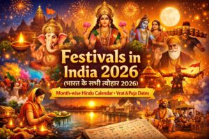 Festivals in India 2026 Hindu Calendar with dates