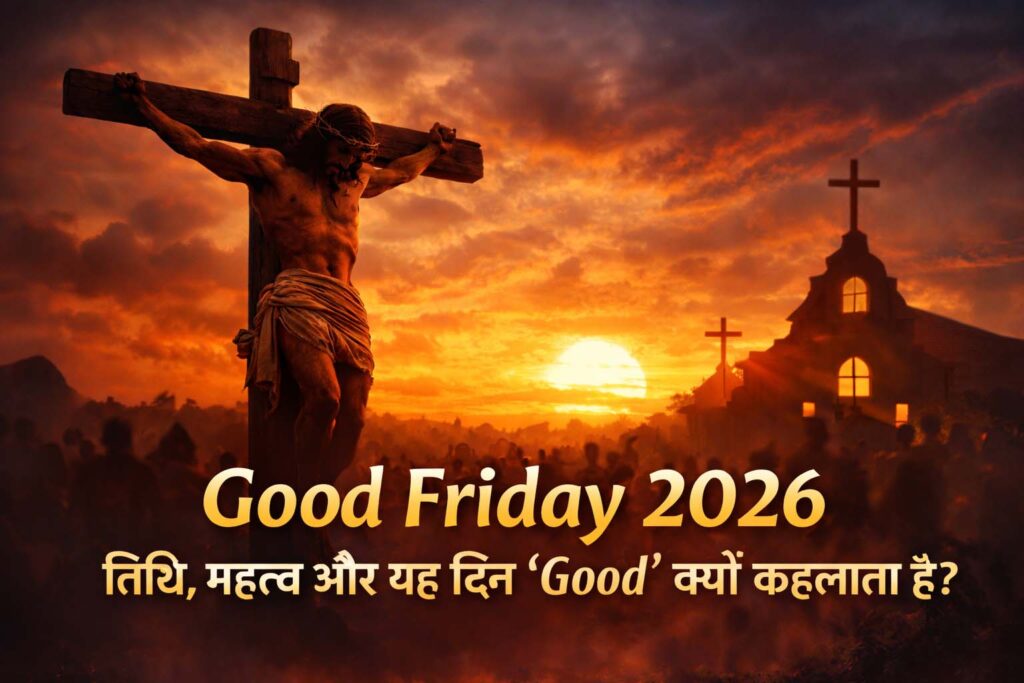 Good Friday 2026 पर यीशु मसीह का बलिदान और क्रूस का धार्मिक महत्व