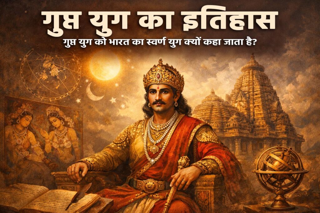 गुप्त युग भारत का स्वर्ण युग चंद्रगुप्त द्वितीय के शासनकाल में
