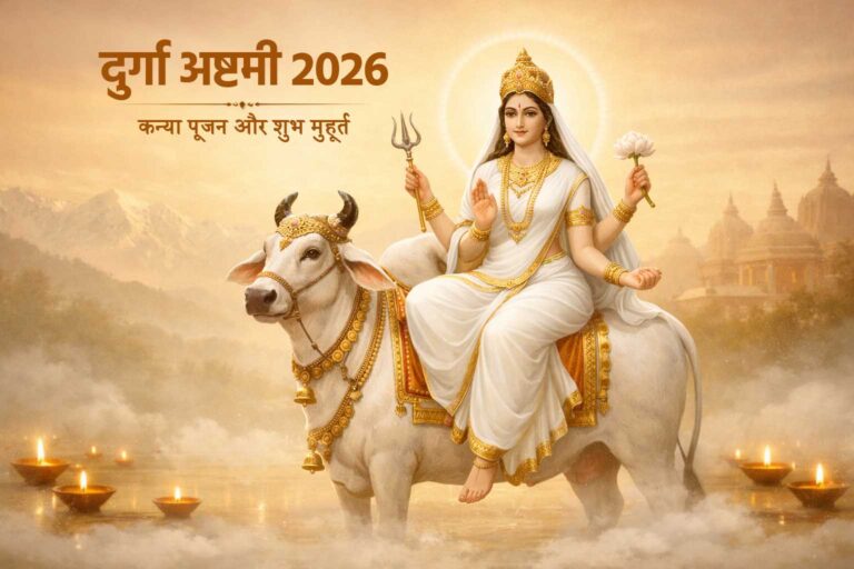 Durga Ashtami 2026 कब है ? सही तिथि और कन्या पूजन मुहूर्त