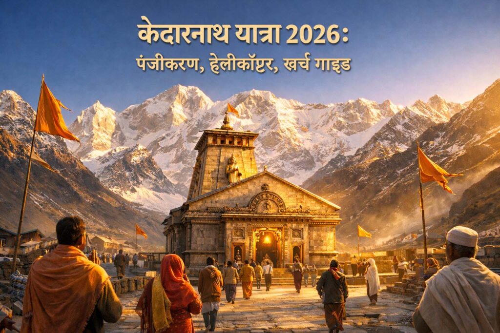 केदारनाथ यात्रा 2026: पंजीकरण, हेलीकॉप्टर, खर्च गाइड