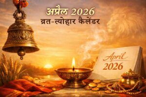 अप्रैल 2026 व्रत-त्योहार कैलेंडर – सभी प्रमुख पर्वों की तिथि सूची
