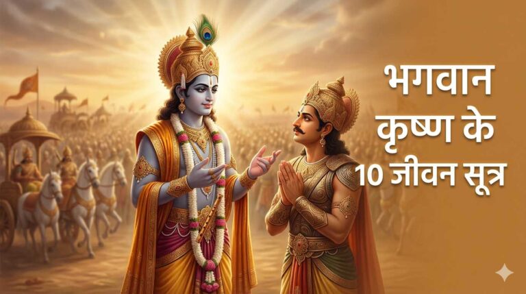 भगवान कृष्ण के 10 जीवन सूत्र – गीता से जीवन बदलने वाली सीख