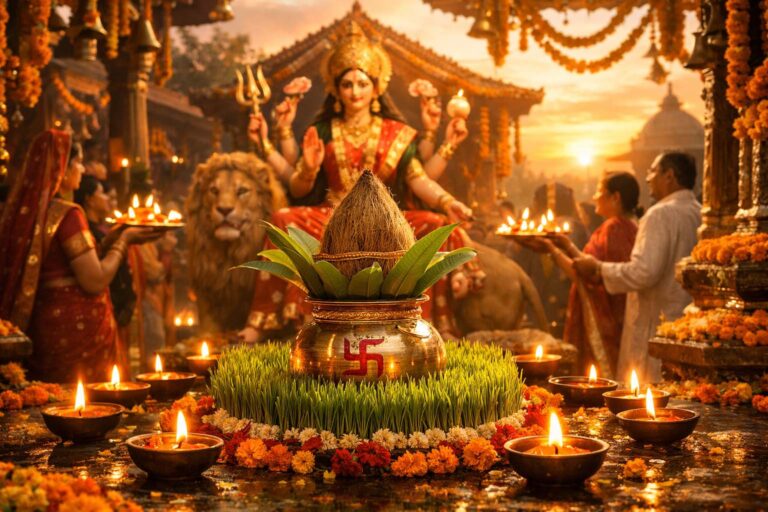 चैत्र नवरात्रि 2026 कब है? तिथि, घटस्थापना मुहूर्त और 9 दिन का कैलेंडर