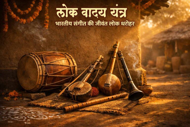 लोक वाद्य यंत्र क्या हैं? प्रकार, उदाहरण और राज्यवार पूरी जानकारी