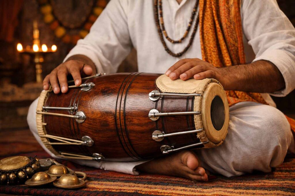 भारतीय लोक वाद्य यंत्र – ढोल, बांसुरी, रावणहट्टा और नादस्वरम