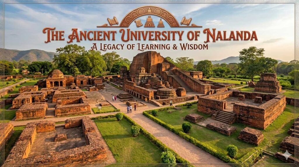 नालंदा विश्वविद्यालय का इतिहास – स्थापना, शिक्षा व्यवस्था और विनाश की पूरी कहानी