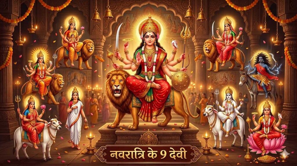 नवरात्रि के 9 दिन कौन-सी देवी की पूजा होती है