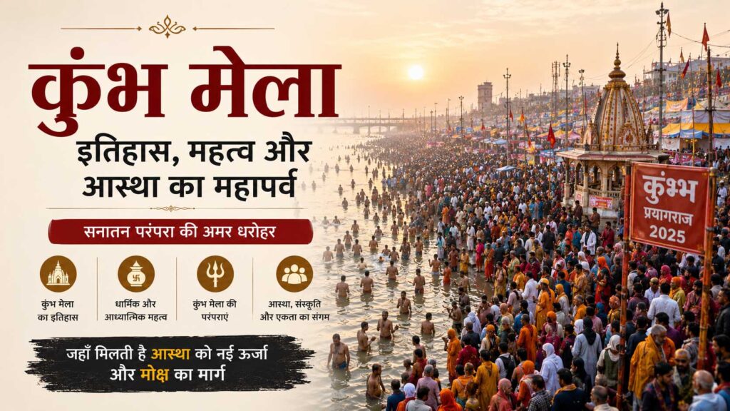 कुंभ मेले का इतिहास: इसकी शुरुआत, पौराणिक आधार और वास्तविक महत्व को समझें