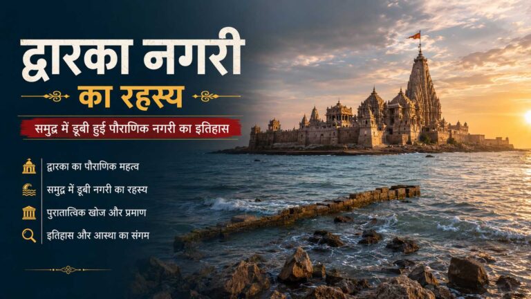 समुद्र के नीचे स्थित भगवान श्रीकृष्ण की द्वारका नगरी का रहस्य और प्राचीन अवशेष
